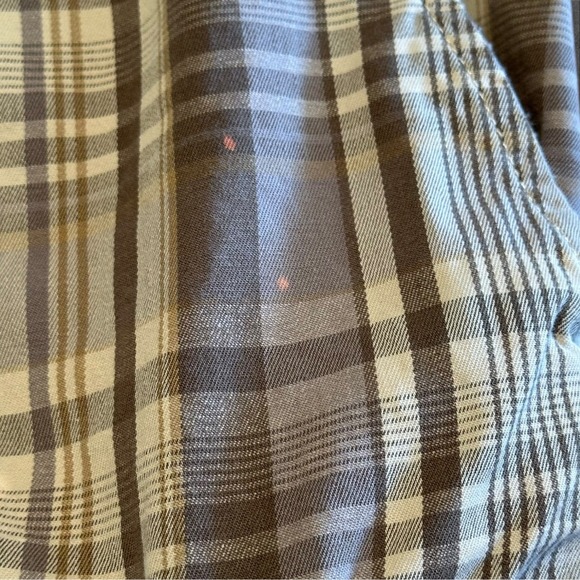 Eddie Bauer Cargo Mens Plaid Outdoor Hike 100% Cotton Shorts 38-READ - Picture 5 of 8